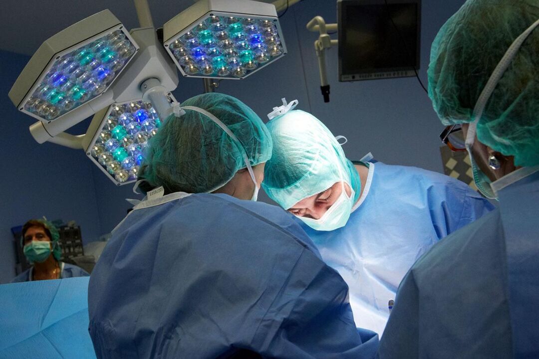 Betrieb bei chronischer Prostatitis