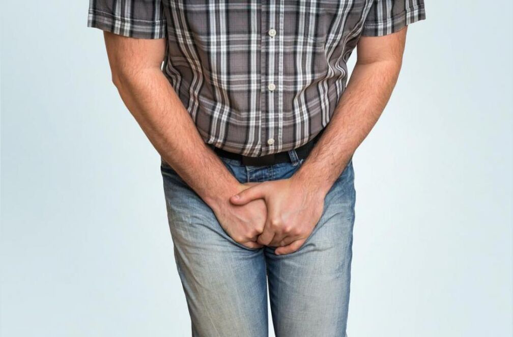 Leistenschmerzen bei chronischer Prostatitis