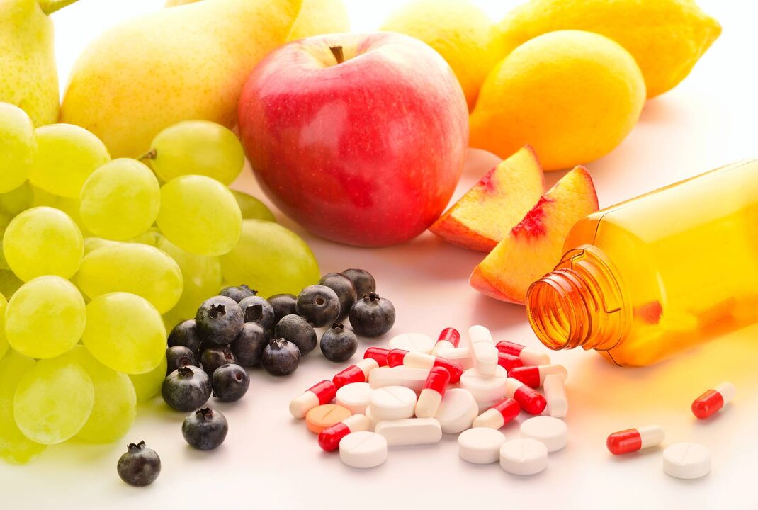 Vitamine und Nahrungsergänzungsmittel zur Behandlung von Prostatitis