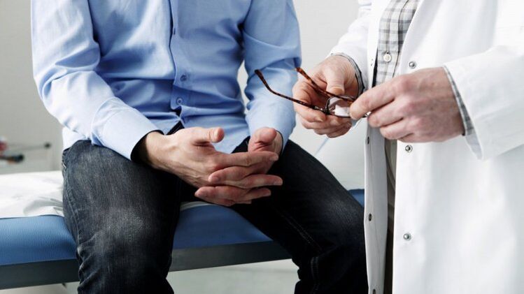 Facharztbesuch bei Prostatitis