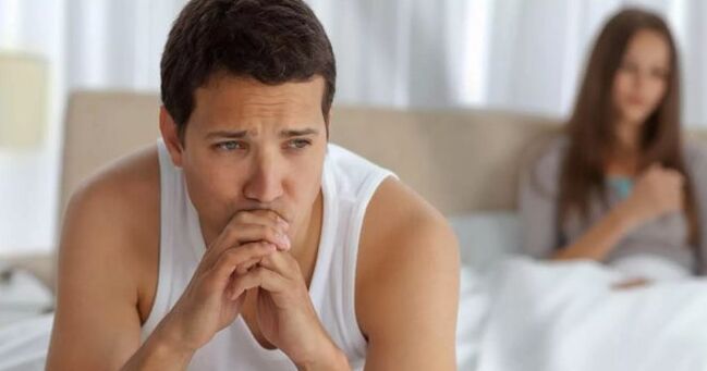 Die Symptome einer Prostatitis zwingen einen Mann, Geschlechtsverkehr zu vermeiden