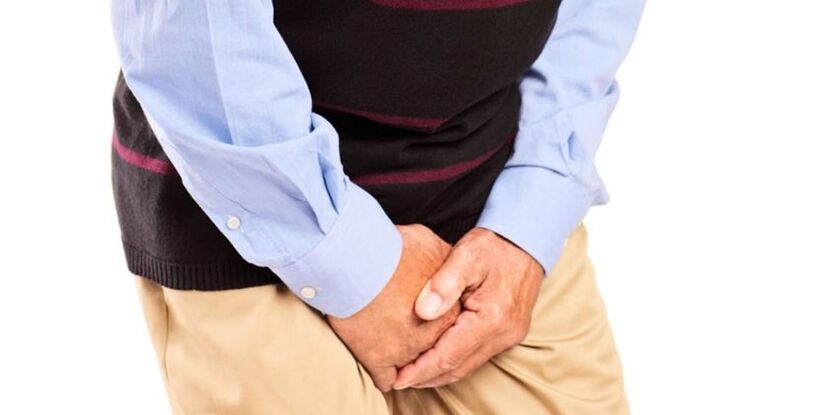 Leistenschmerzen bei Prostatitis